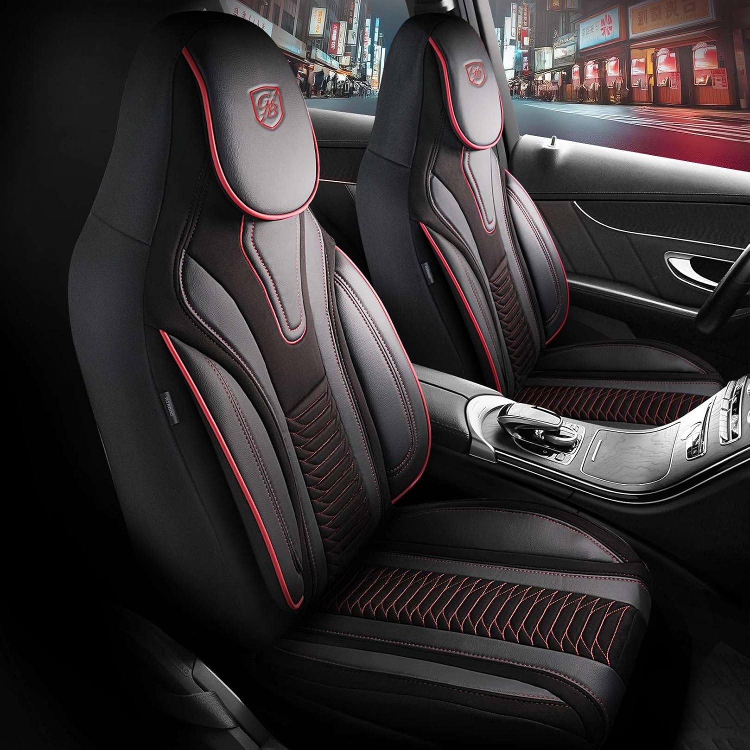 Tokyo Autositzbezüge für Lexus NX, Velours & Leder