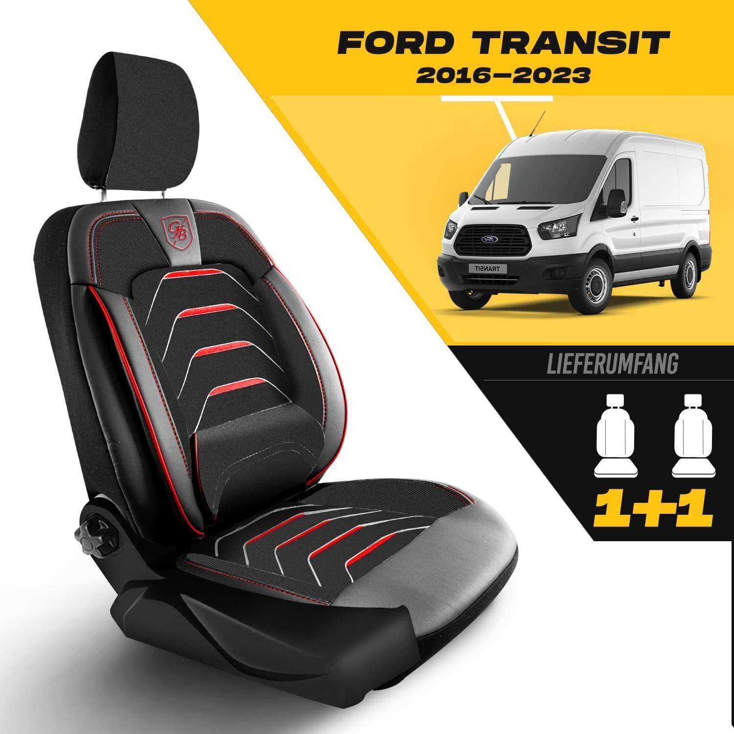 Autositzbezüge Universal 2+1 für OPEL Vivaro B (2014-2018), Leinen