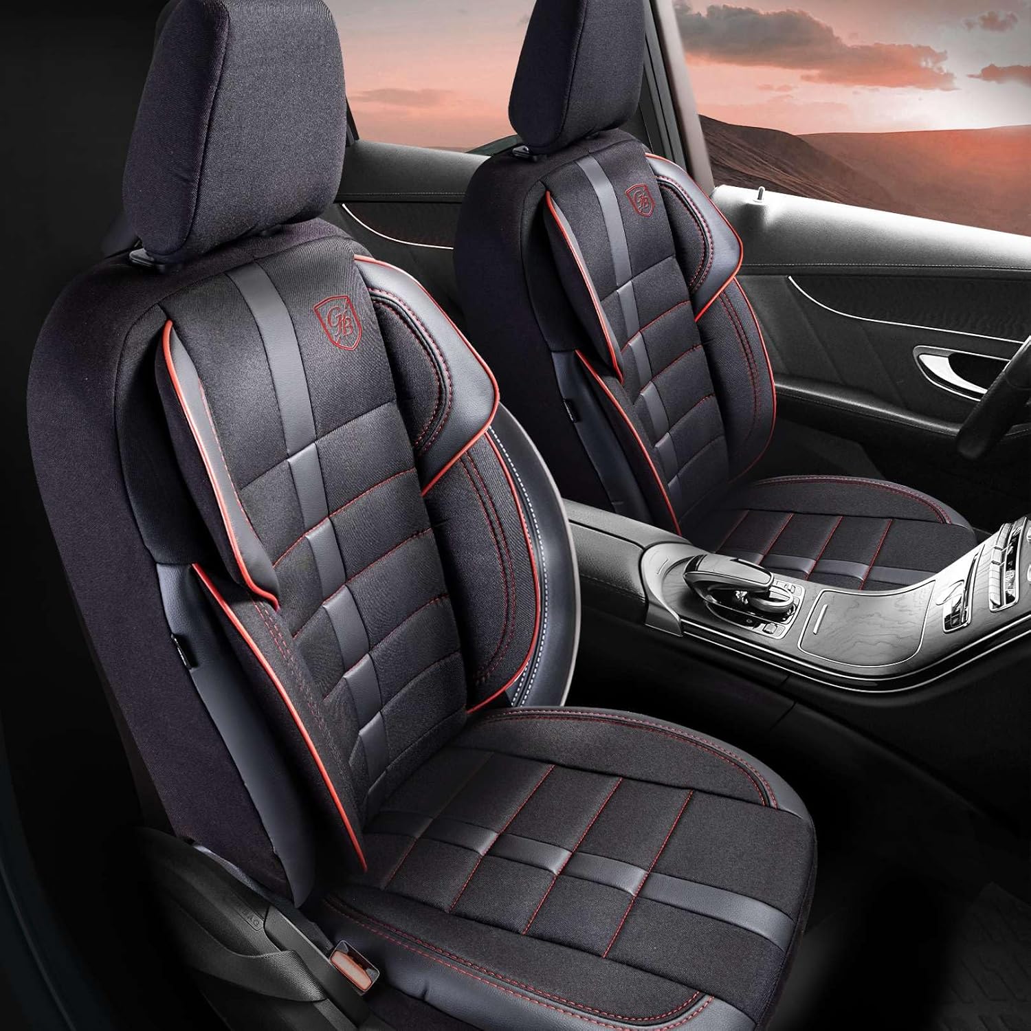 Everest Autositzbezüge für Mercedes Benz GLA-Klasse – Jacquard Sitzauflage