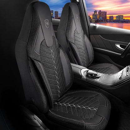 Munich Autositzbezüge für Jaguar S-Type, Leinen
