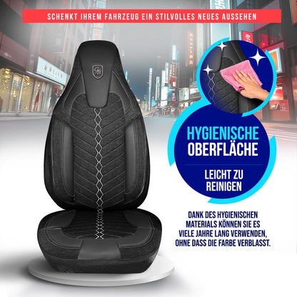 Munich Autositzbezüge für Suzuki Splash, Leinen