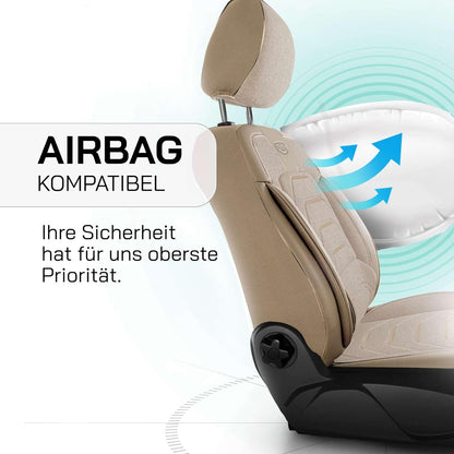 Bodrum Autositzbezüge für Mazda CX-9, Leinen