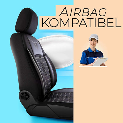 Venice Autositzbezüge für Toyota Proace, Jacquard Sitzauflage