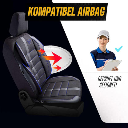 Everest Autositzbezüge für Audi Q5 – Jacquard Sitzauflage