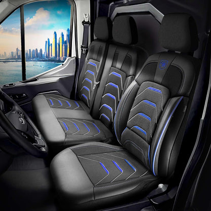 Autositzbezüge Universal 2+1 für Transit Custom (2016-2023), Leinen