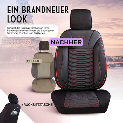 Paris Autositzbezüge für Toyota Prius, Piqué-Stoff