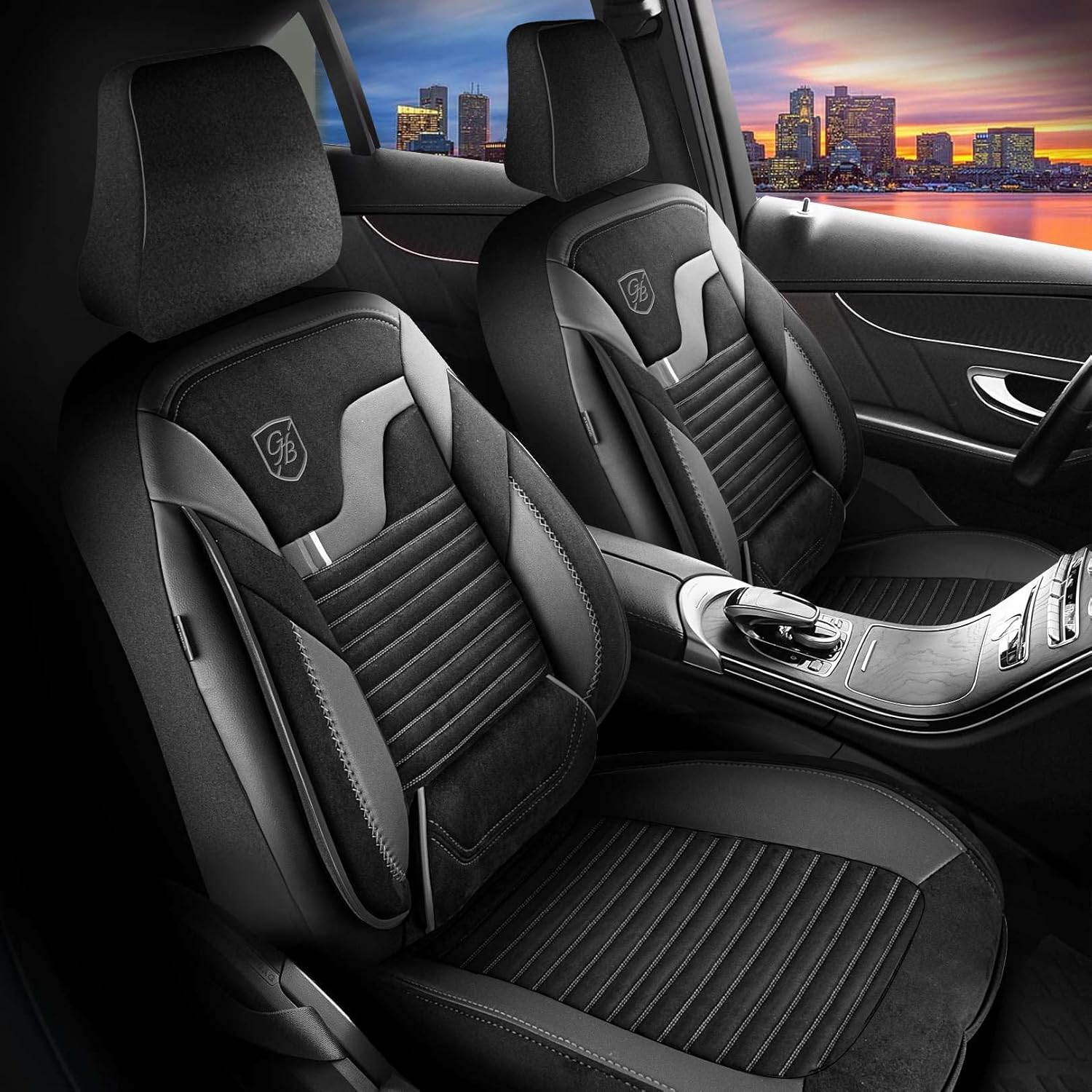 Boston Autositzbezüge für Nissan Primastar, Velours