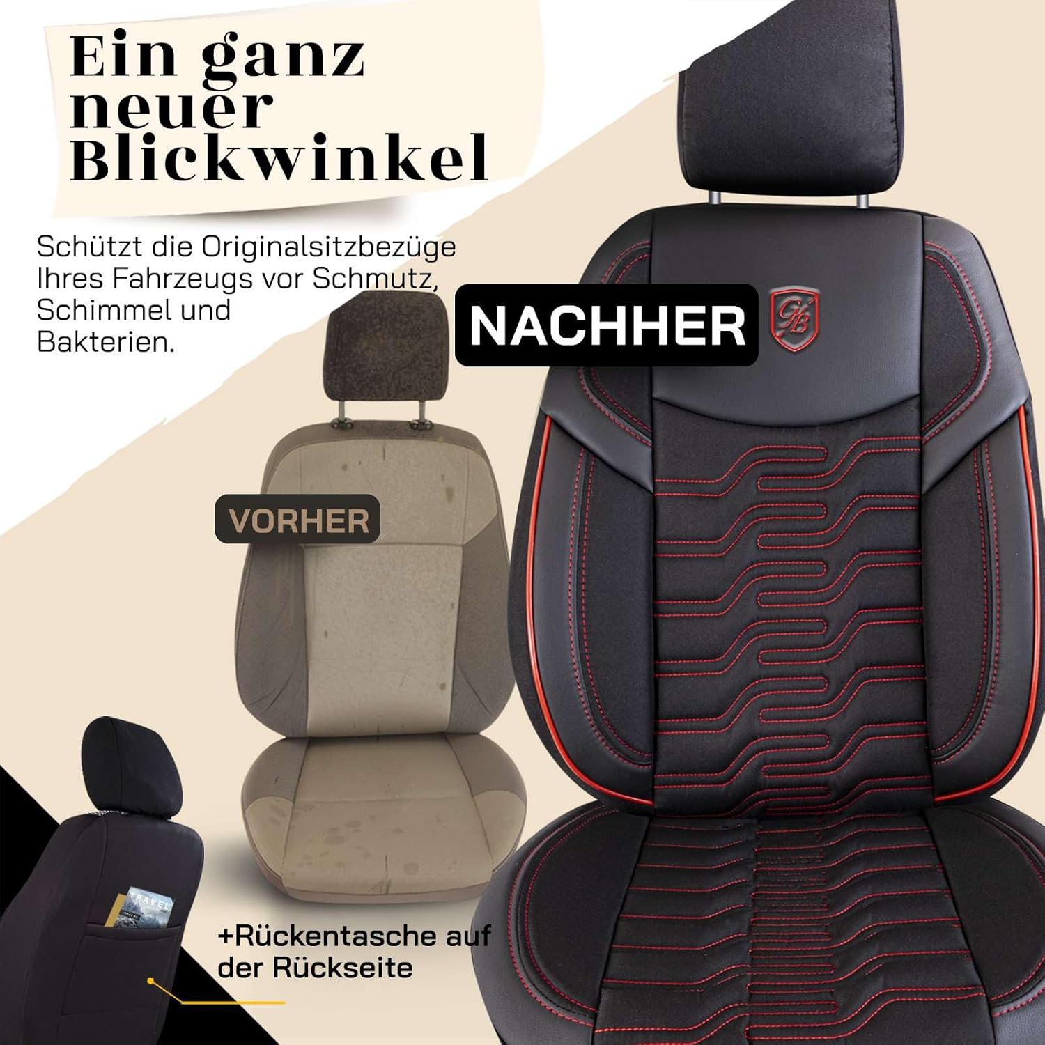 Berlin Autositzbezüge für Lexus NX, Jacquard Sitzauflage