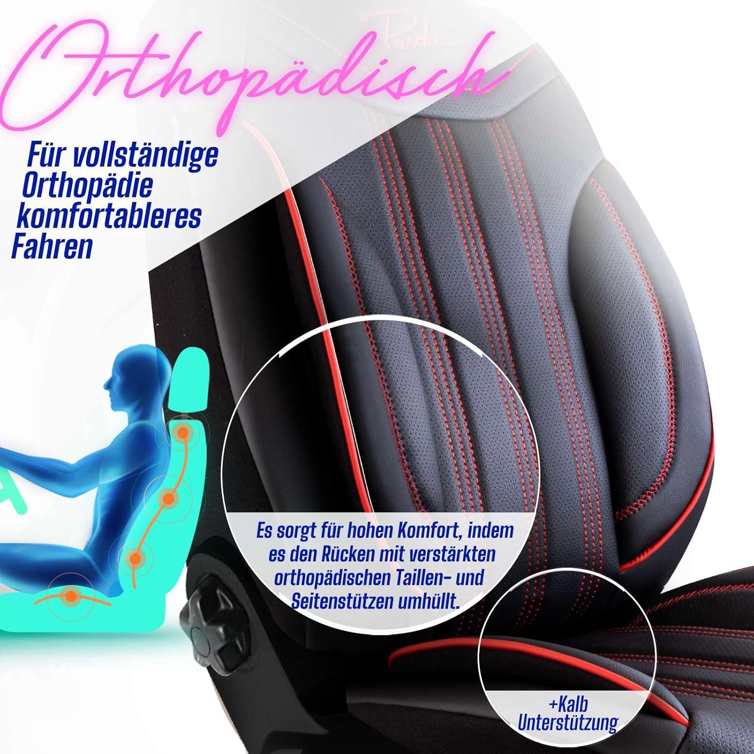 Miami Autositzbezüge für Jeep Grand Cherokee, Leder