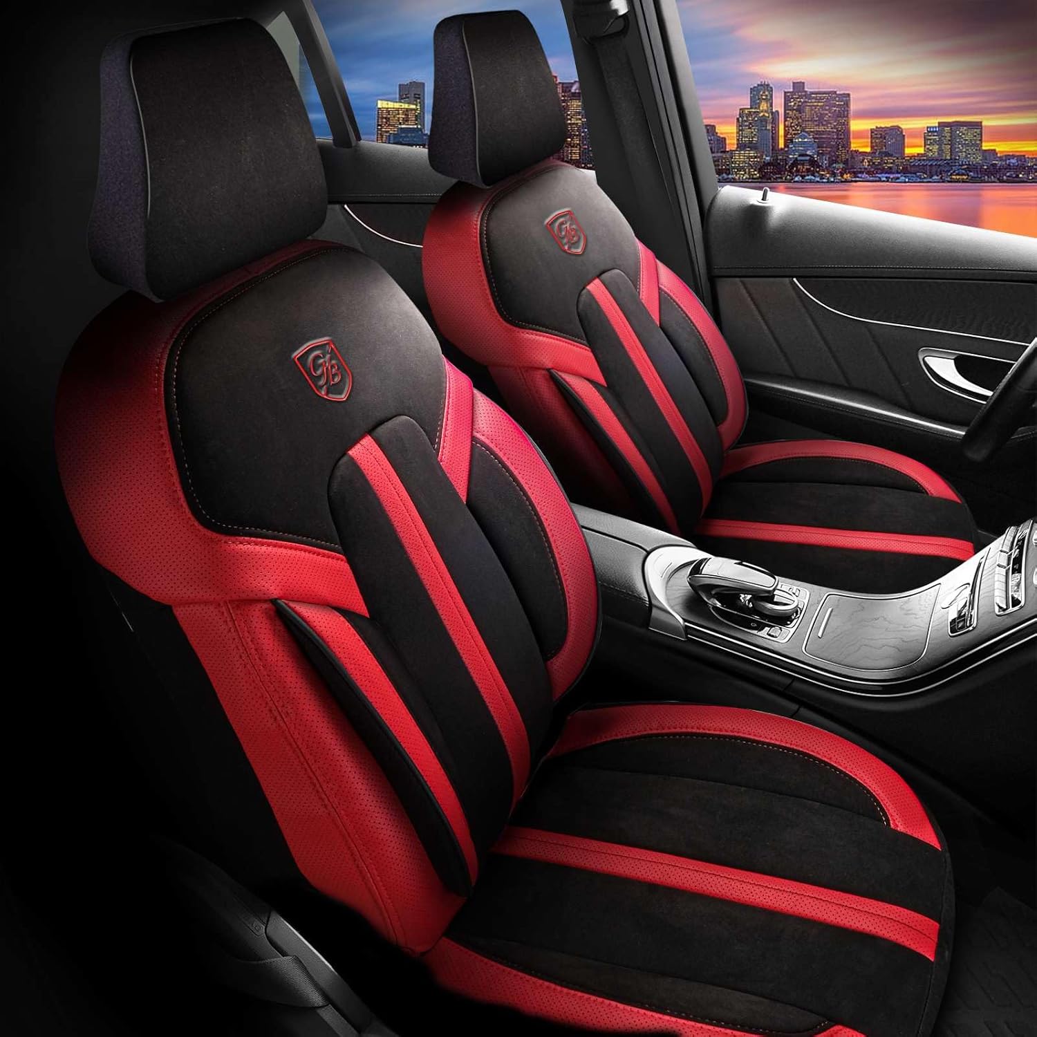 Lizbon Autositzbezüge für Ssang Yong Tivoli, Alcantara