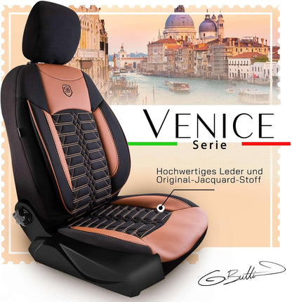 Venice Autositzbezüge für Toyota Proace, Jacquard Sitzauflage