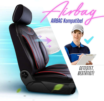 Miami Autositzbezüge für Kia Venga, Leder