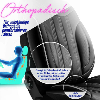 Miami Autositzbezüge für Ford Ranger, Leder