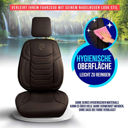 Lechfall Autositzbezüge für Ford Tourneo, Lacoste-Stoff