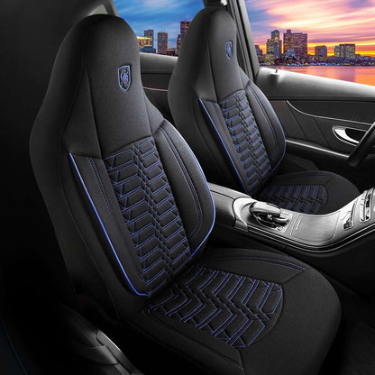 Polygon Autositzbezüge für Renault Twingo, Lacoste-Stoff