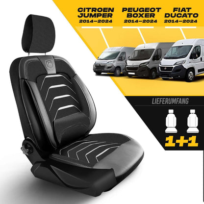 Autositzbezüge Universal 2+1 für  OPEL Vivaro B (2014-2018), Leinen