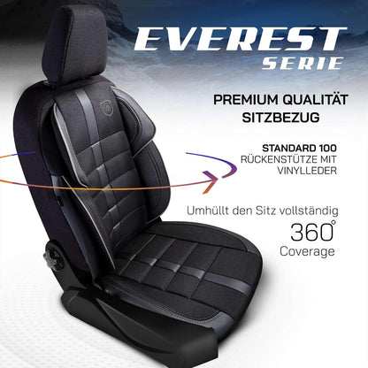 Everest Autositzbezüge für Toyota Rav4 – Jacquard Sitzauflage