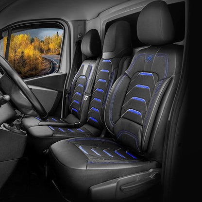 Autositzbezüge Universal 2+1 für Citroen Jumper (2014-2026), Leinen