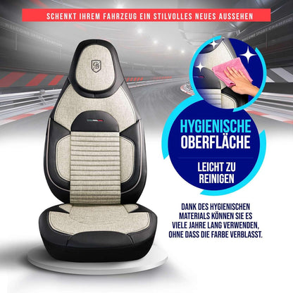 Enzo Autositzbezüge für Volvo V40, Leinen
