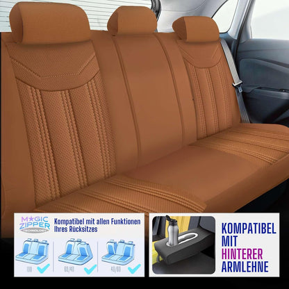 Miami Autositzbezüge für Suzuki Celerio, Leder