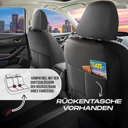 Lizbon Autositzbezüge für Kia Optima, Alcantara