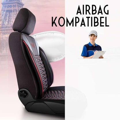 Paris Autositzbezüge für Kia Ceed, Piqué-Stoff