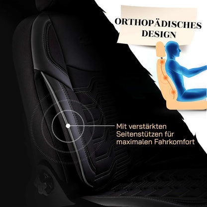 Berlin Autositzbezüge für Nissan Pulsar, Jacquard Sitzauflage