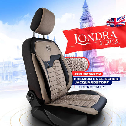 Londra Autositzbezüge für Kia Soul, Jacquard Sitzauflage