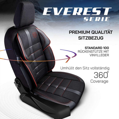 Everest Autositzbezüge für Honda CR-V – Jacquard Sitzauflage