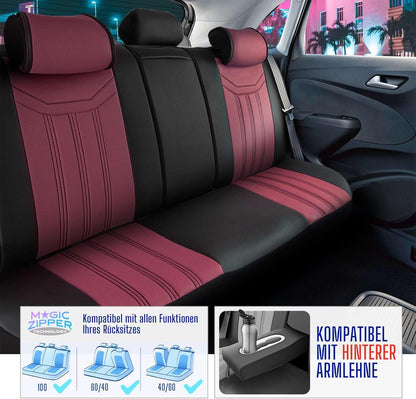 Miami Autositzbezüge für Suzuki Kizashi, Leder