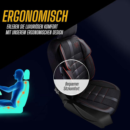 Everest Autositzbezüge für Jeep Renegade – Jacquard Sitzauflage