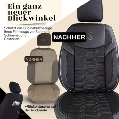 Berlin Autositzbezüge für Mazda 5, Jacquard Sitzauflage