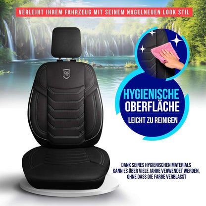 Lechfall Autositzbezüge für Seat Ateca, Lacoste-Stoff