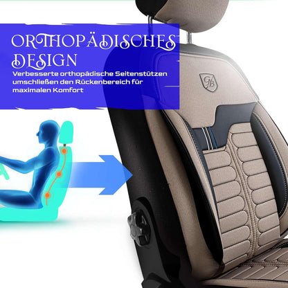 Londra Autositzbezüge für Mazda 626, Jacquard Sitzauflage