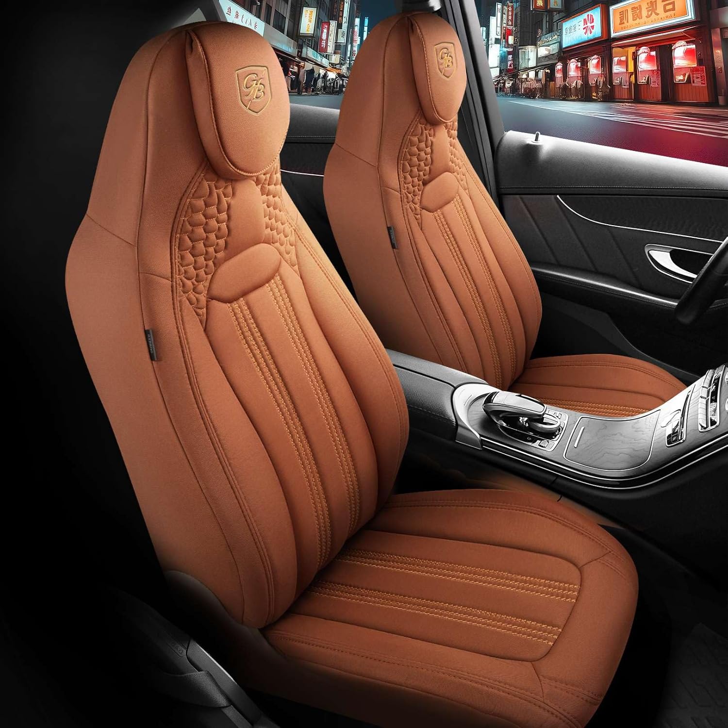Hunter Autositzbezüge für Kia Venga, Lacoste-Stoff