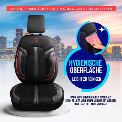 Lizbon Autositzbezüge für Opel Vectra, Alcantara