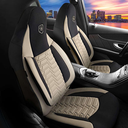 Polygon Autositzbezüge für VW Touran, Lacoste-Stoff