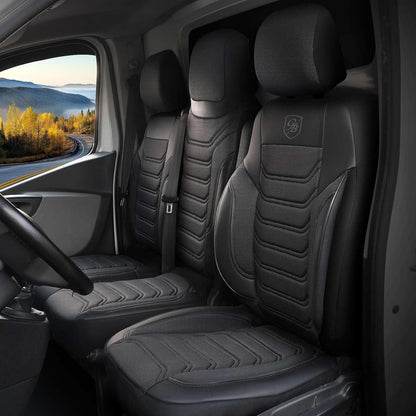 Autositzbezüge Universal 2+1 für Opel Movano B (2011-2021), Piqué-Stoff