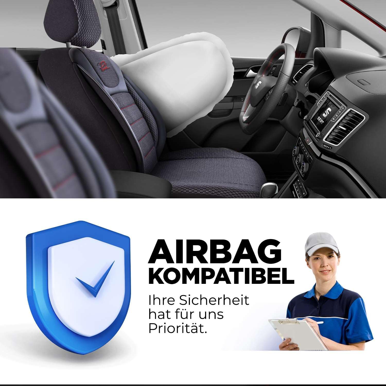 Prestij Autositzbezüge für BMW X5, Webstoff