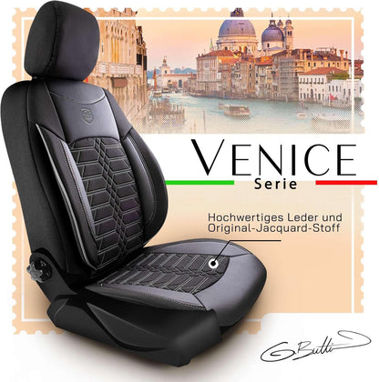 Venice Autositzbezüge für Ford S-Max, Jacquard Sitzauflage