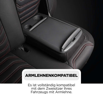 Autositzbezüge Universal 2+1 für Citroen Jumper (2014-2026), Piqué-Stoff