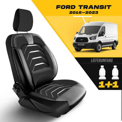 Autositzbezüge Universal 2+1 für Transit Custom (2016-2023), Leinen