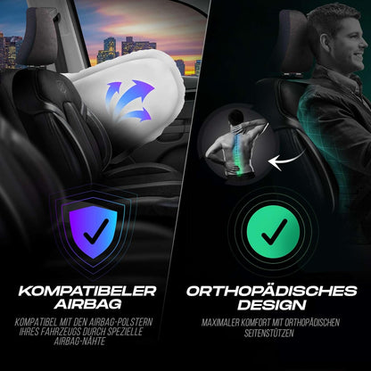 Lizbon Autositzbezüge für Jaguar F-Pace, Alcantara