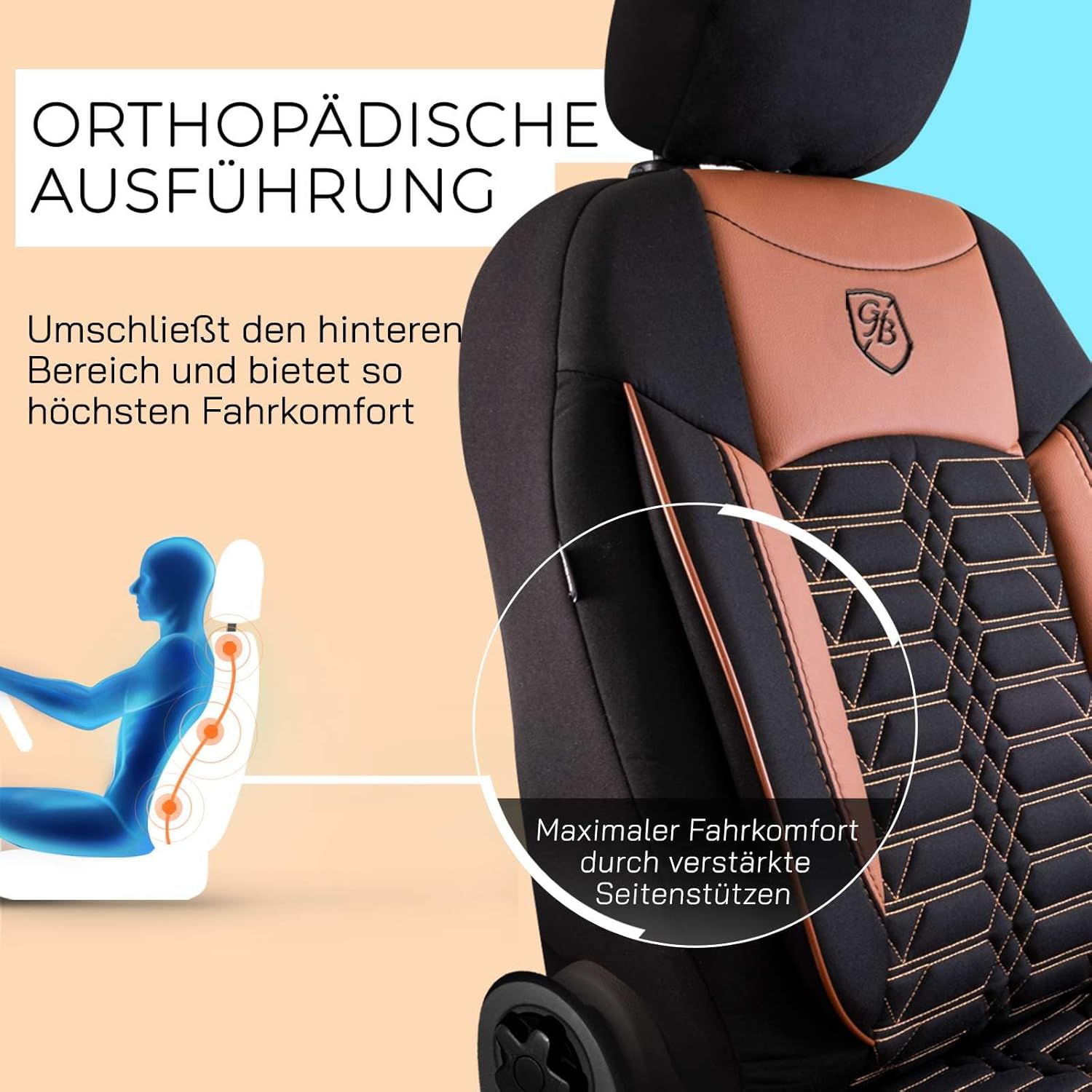 Venice Autositzbezüge für Suzuki Kizashi, Jacquard Sitzauflage