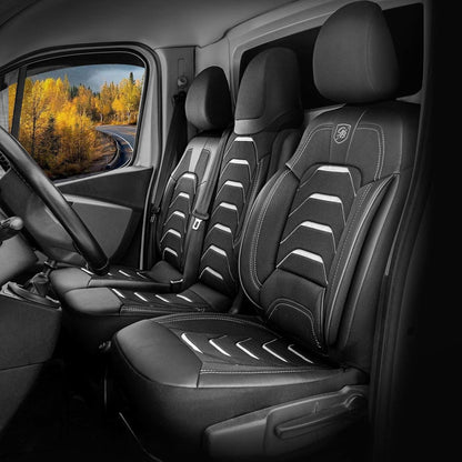 Autositzbezüge Universal 2+1 für Citroen Jumper (2014-2026), Leinen