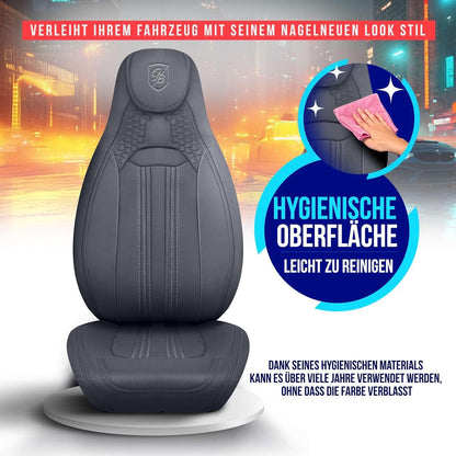Hunter Autositzbezüge für Land Rover Evoque, Lacoste-Stoff