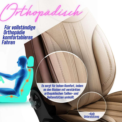 Miami Autositzbezüge für Audi A6, Leder
