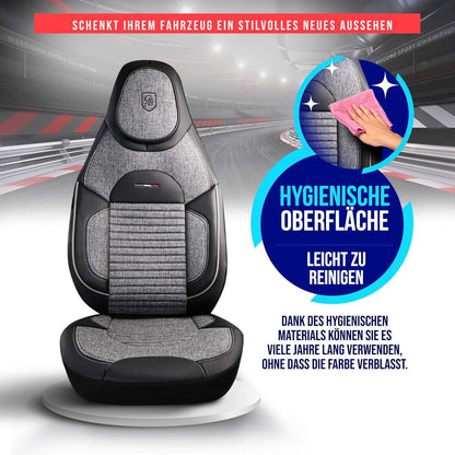 Enzo Autositzbezüge für Audi Q2, Leinen