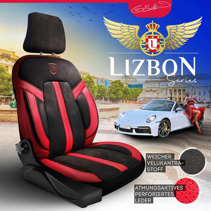 Lizbon Autositzbezüge für Skoda Octavia, Alcantara