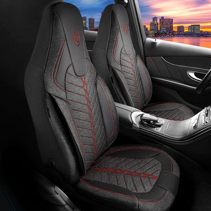 Munich Autositzbezüge für Jeep Commander, Leinen